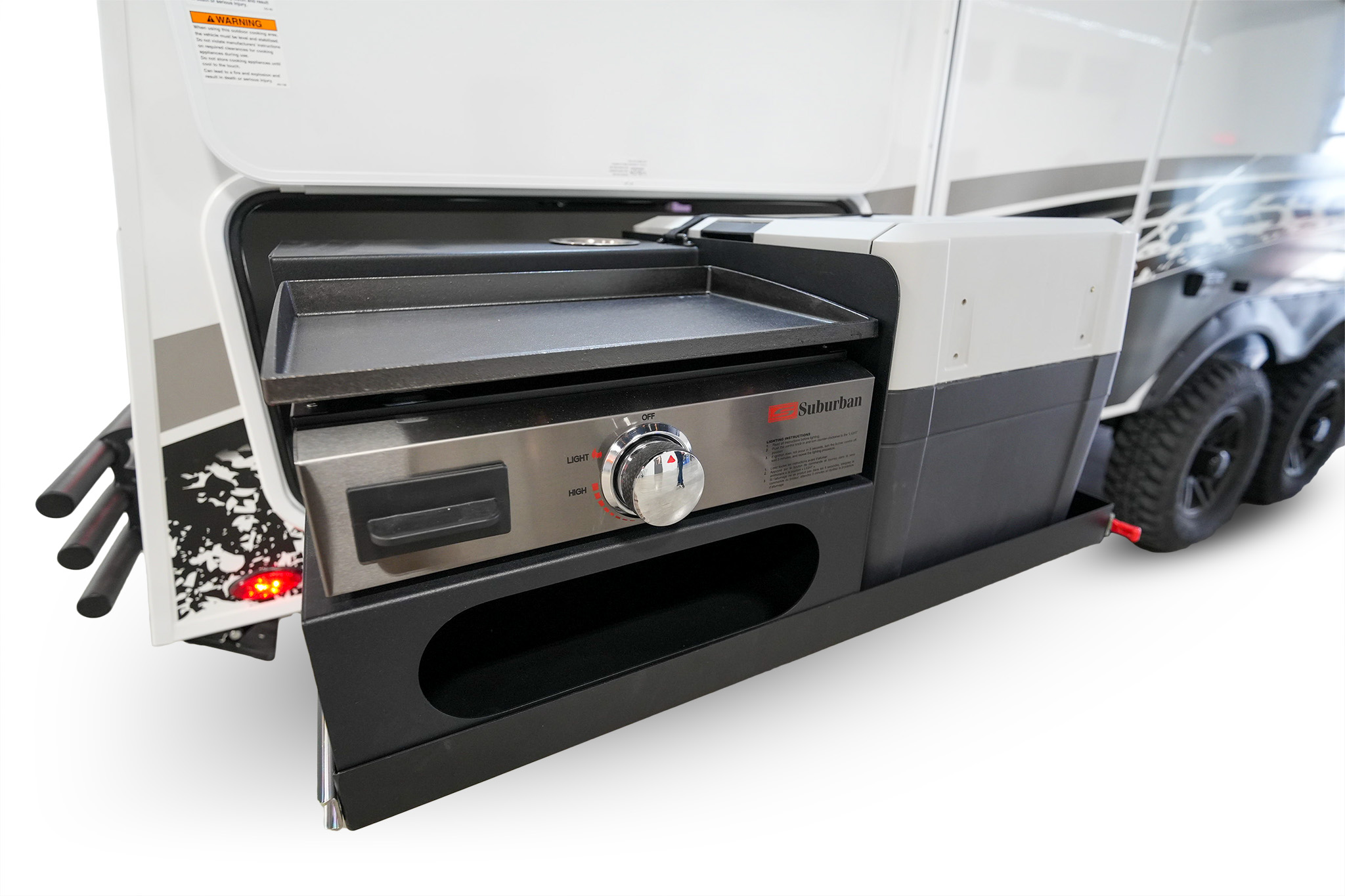 Slide-out Rear Kitchen