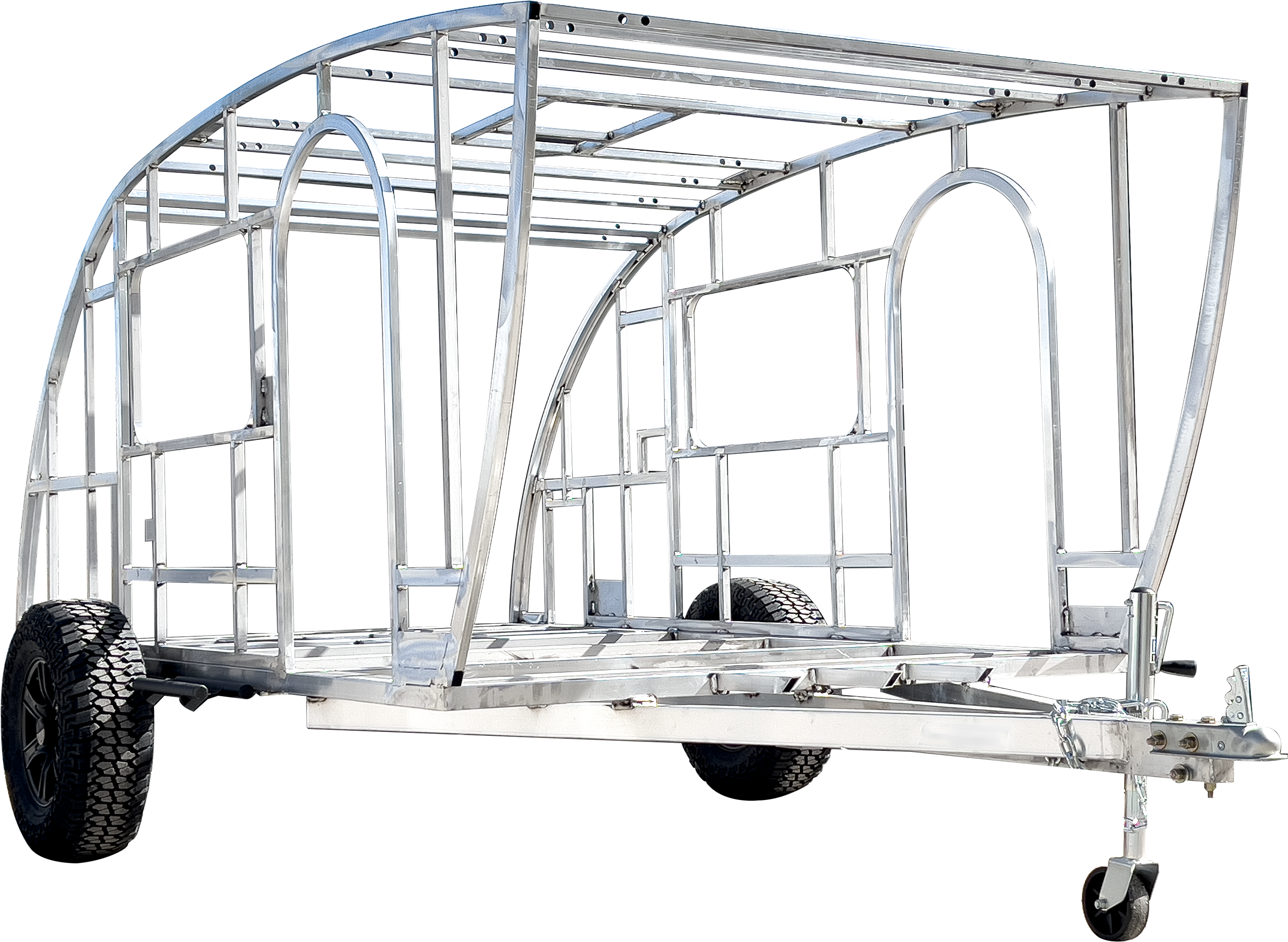 All-Aluminum Teardrop Camper