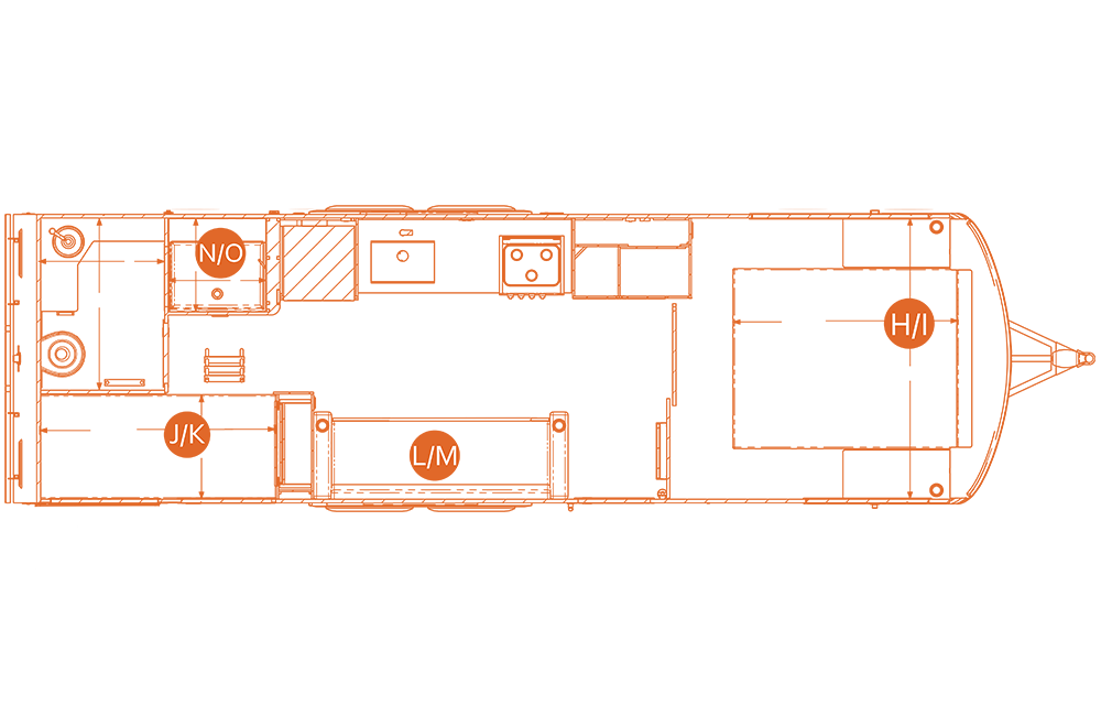 Aucta Sycamore interior dimensions diagram