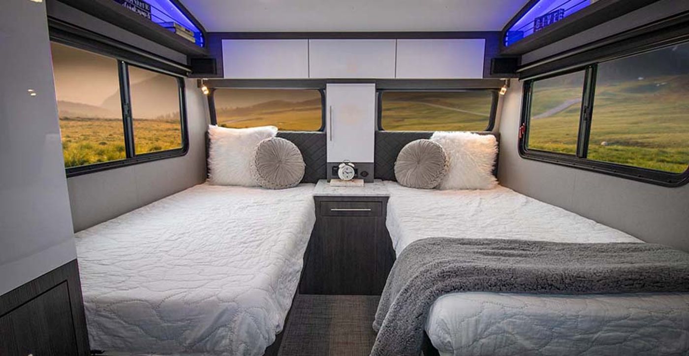 Aucta Willow Twin Bed Layout