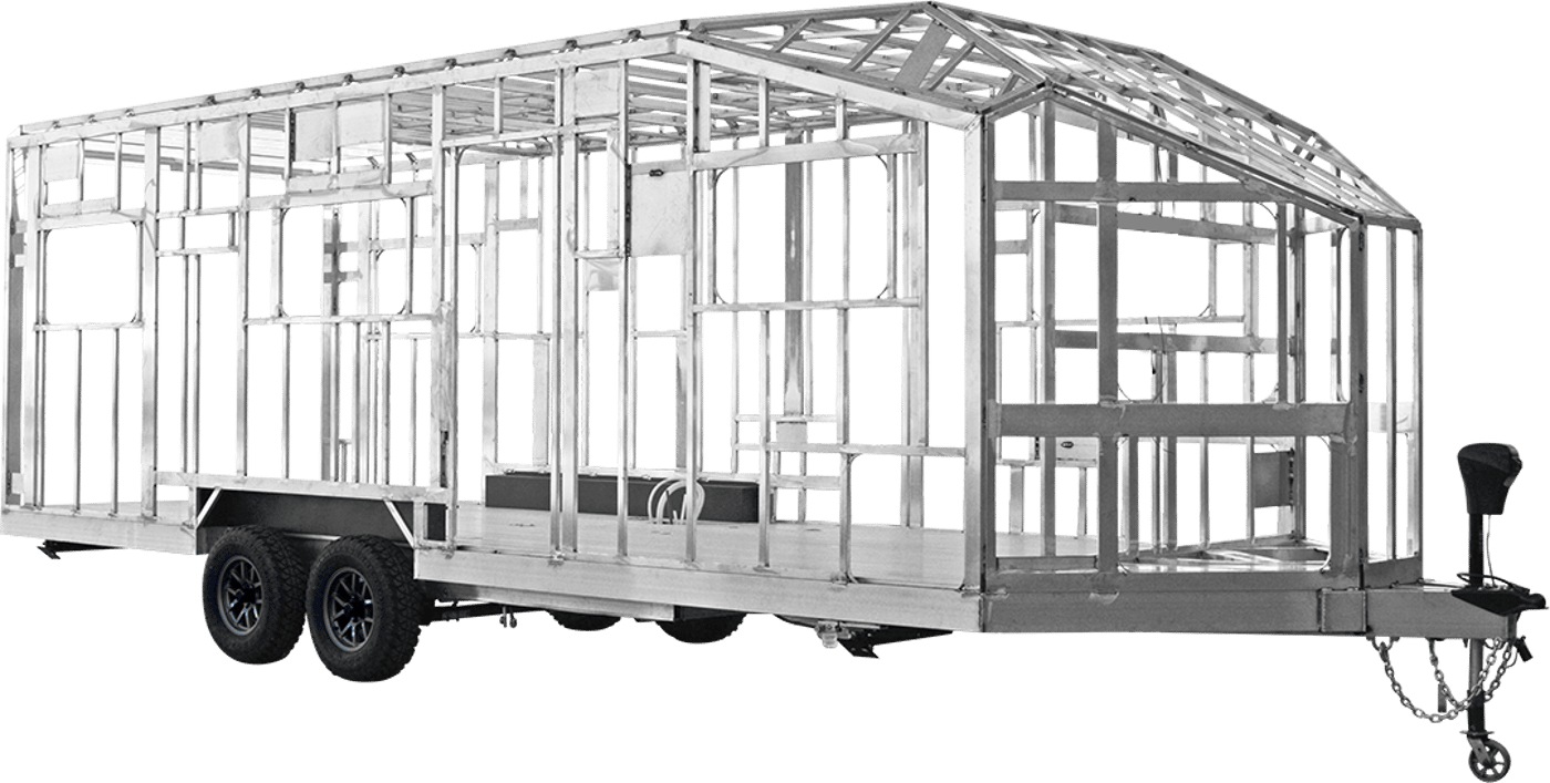 Black Wing all-aluminum frame construction