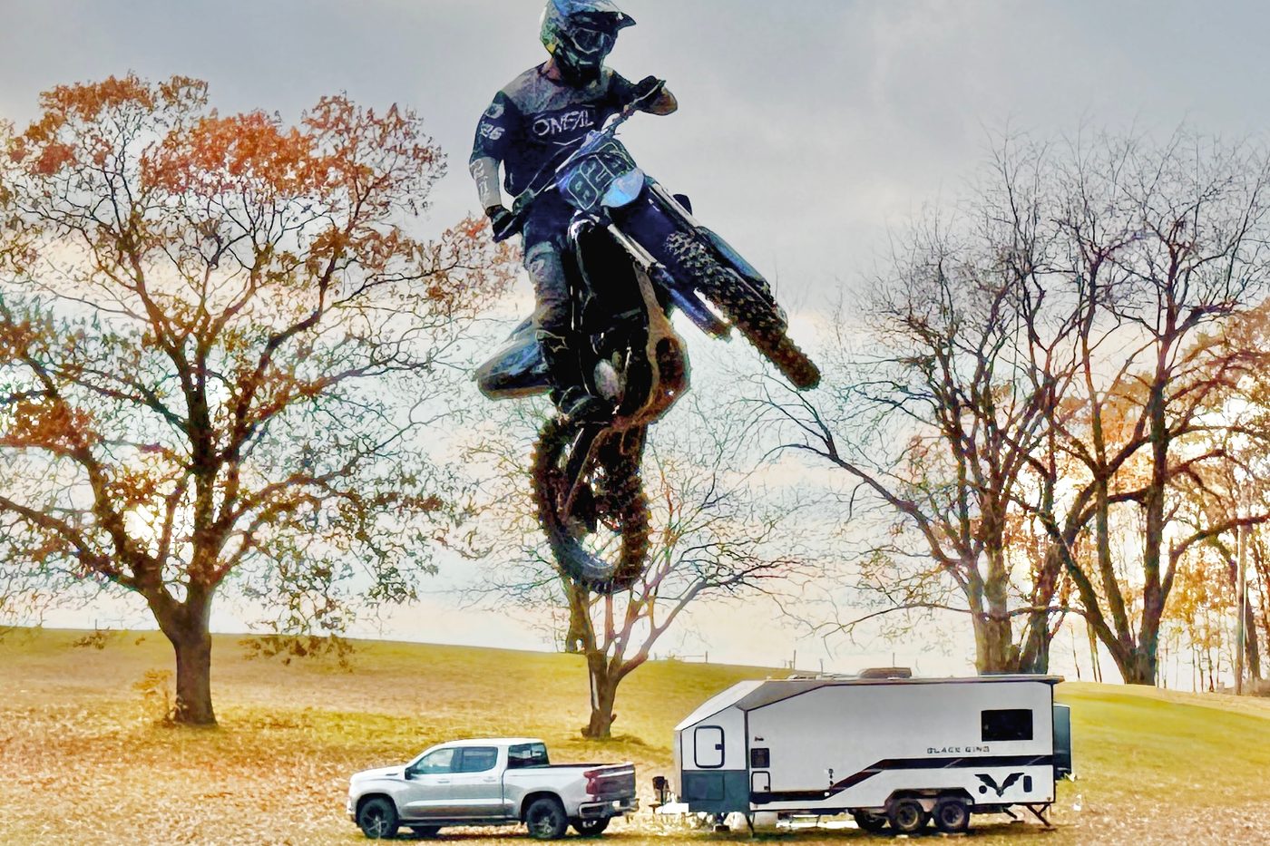 Black Wing adventure toy hauler