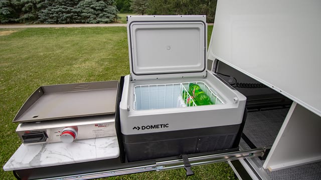 Rear Kitchen Refrigerator