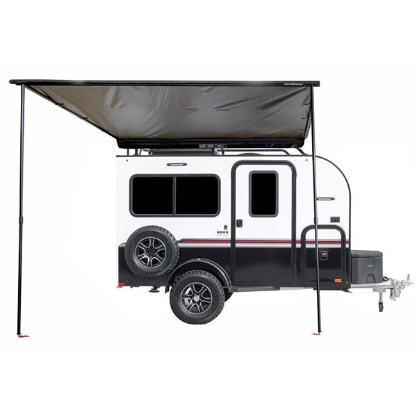 Single Axle Round Fender - Black