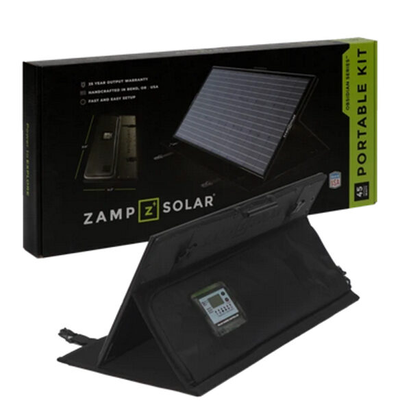 45Watt Regulated Zamp Solar - Obsidian
