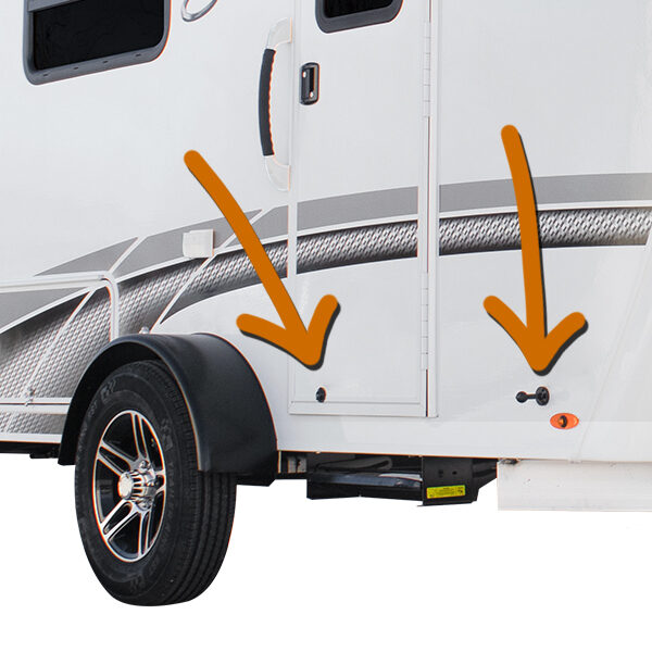Door Holdback Magnetic With Stop