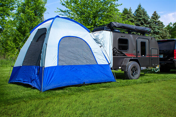 Add-A-Room Tent, Blue/Gray