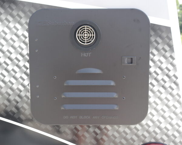 Water Heater Door - Black