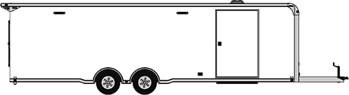 28 foot tag trailer