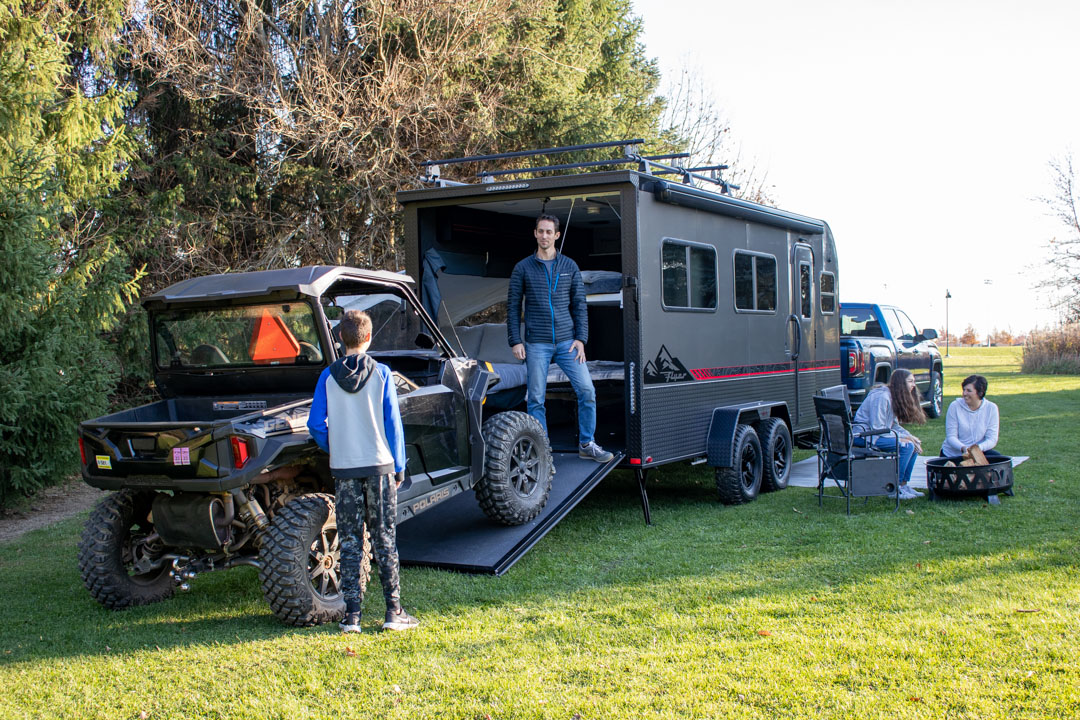 adventure camper mirco-lite toy hauler