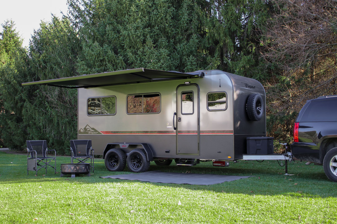 offroad, rugged camping adventure