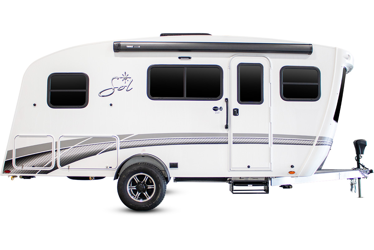 Dusk travel trailer exterior
