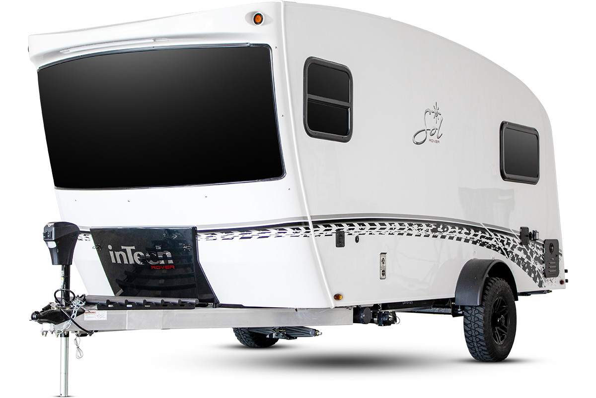 Dusk travel trailer exterior